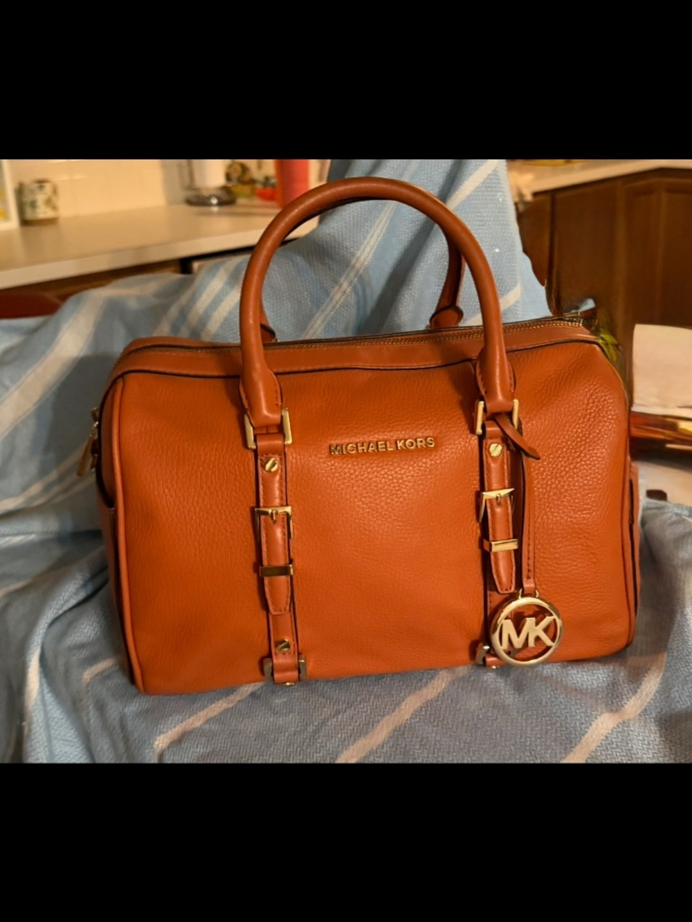 Authentic Michael Kors Bedford Legacy Medium Duffel